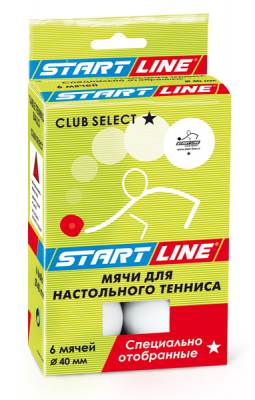 Мячи для настольного тенниса Start-line CLUB SELECT 1* Отличный выбор для начинающих игроков.
Подходят для игры в помещении и на улице.
Количество: 6 шт.
Цвет: белый.
